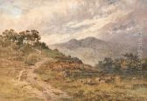 An Extensive Moorland Landscape by Harry Sutton Palmer