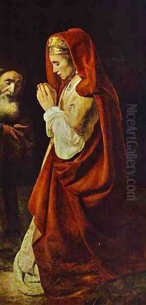 Sacrifice Of Manoah Detail 1641 - view 1