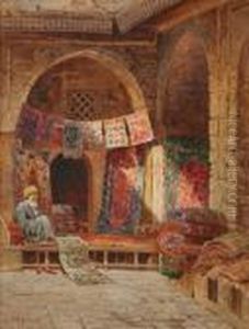 View Of A Market Place
