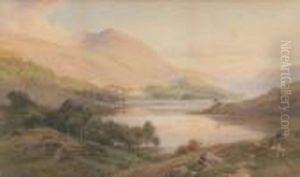 View Of Scottish Highlands by Harry Sutton Palmer