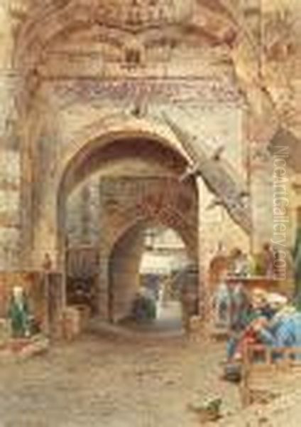 A Street In The Souk - view 1