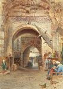 A Street In The Souk by Harry Sutton Palmer