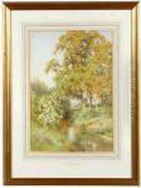 A Quiet Spring River Landscape - view 1