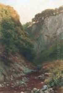 A View In The Peak District by Harry Sutton Palmer