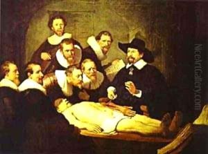 Doctor Nicolaes Tulps Demonstration Of The Anatomy Of The Arm 1632