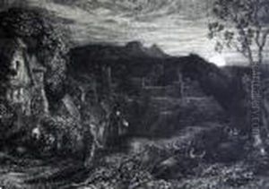 The Bellman State Iv by Samuel Palmer