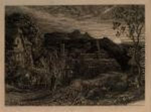 The Bellman by Samuel Palmer