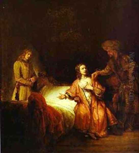 Joseph Accused By Potiphars Wife 1655 - view 1