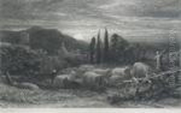 The Rising Moon (an English Pastoral) - view 1