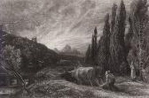 The Early Ploughman (lister 9) by Samuel Palmer