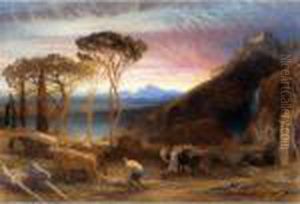 Illustration To Milton's 'lycidas' Illustration To Milton's 'lycidas'