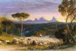 Opening The Fold - 'and Folded Flocks Were Loose To Browse' by Samuel Palmer
