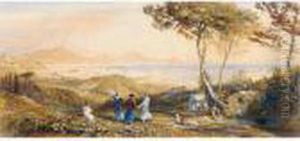 The Bay Of Naples by Samuel Palmer
