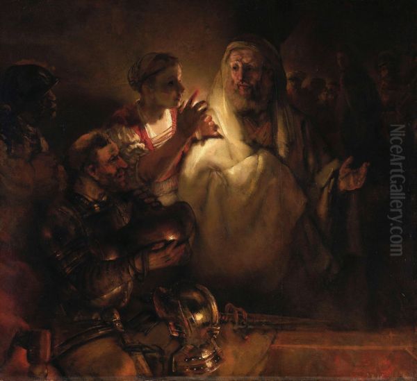 Peter Denying Christ 1660 - view 1