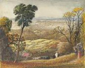 The Golden Valley by Samuel Palmer