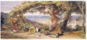 Signed Twice by Samuel Palmer