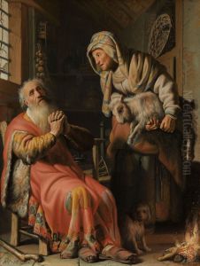 Tobit Accusing Anna of Stealing the Kid 1626