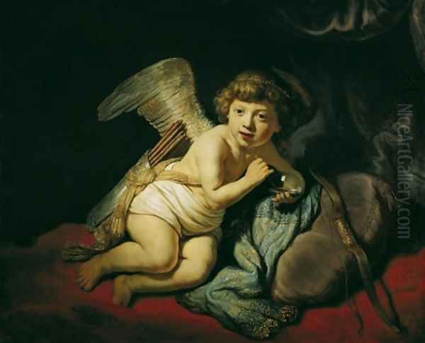Cupid with the Soap Bubble 1634 - view 1