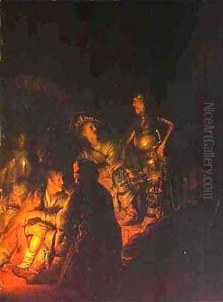 Peter Denying Christ 1628 - view 1