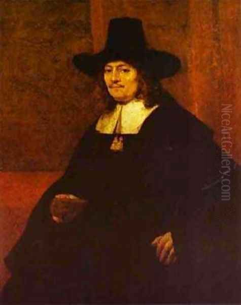 Portrait Of A Man In A Tall Hat 1662 - view 1