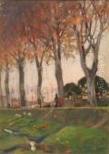 Passeggiata Nel Parco by Ruggero Panerai