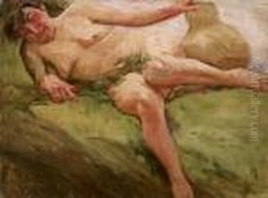 Nudo Femminile Disteso by Ruggero Panerai