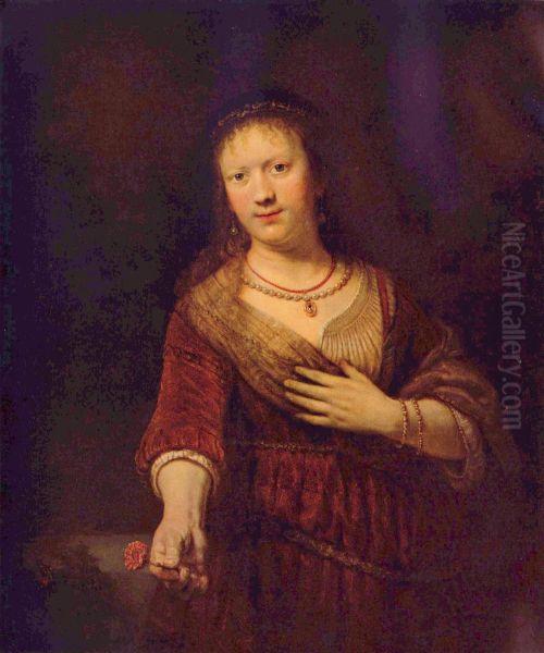 Saskia At Her Toilet 1641 - view 1