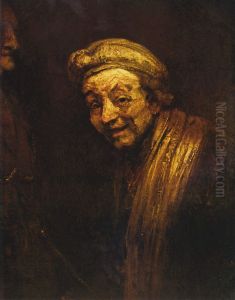 Self Portrait 2 1668 by Harmenszoon van Rijn Rembrandt