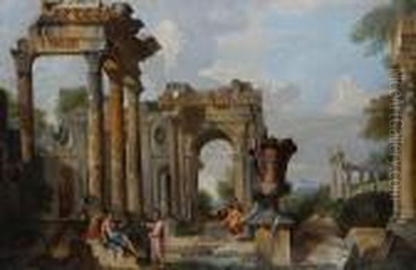 Figures In Ruins - view 1