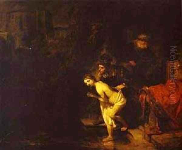 Susanna Surprised By The Elders 1647 - view 1