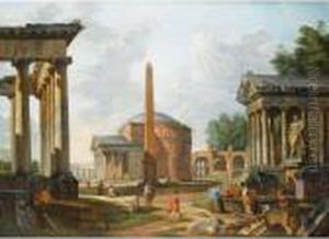 Caprice Architectural by Giovanni Niccolo Servandoni