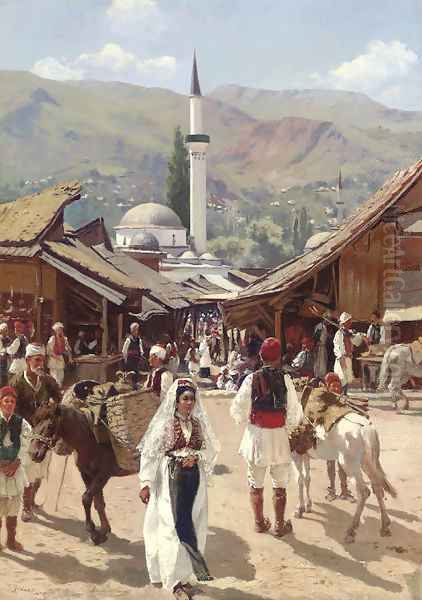 View of Bascarsija, Sarajevo - view 1