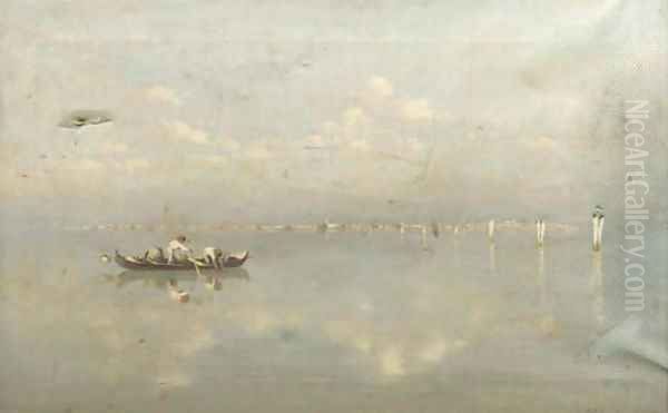 Early morning on the laguna, Venice - view 1
