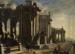 Paesaggio Con Architetture by Giovanni Niccolo Servandoni