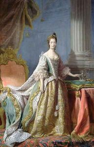 Queen Charlotte 1744-1818 by Allan Ramsay