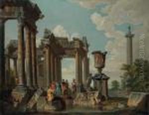 Diogenes Throwing Away His Drinking Cup