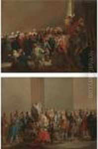 Studies Of Figures For The Opening Of The Porta Santa (1750)