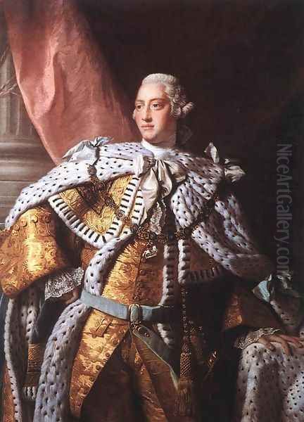 Portrait of George III - view 1