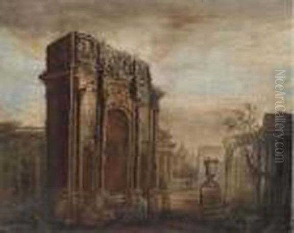 A Capriccio Of The Roman Forum - view 1