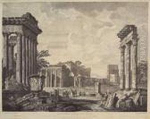 After. Roman Ruins by Giovanni Niccolo Servandoni