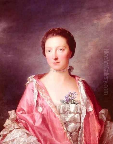 Portrait Of Elizabeth Gunning, Duchess Of Argyll - view 1