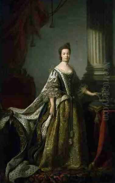 Queen Charlotte, Queen Consort of George III, c.1762-64 - view 1
