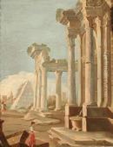 . Architetture Romane Con Figure. - view 1