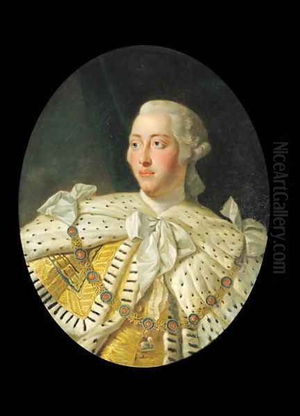 Portrait of King George III 1738-1820 after 1760 - view 1