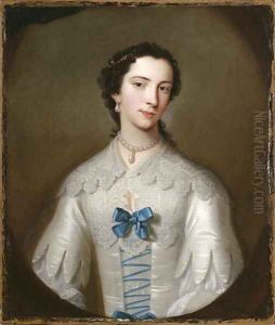 Portrait of a Lady, thought to be a member of the Cholmondeley family, c.1740