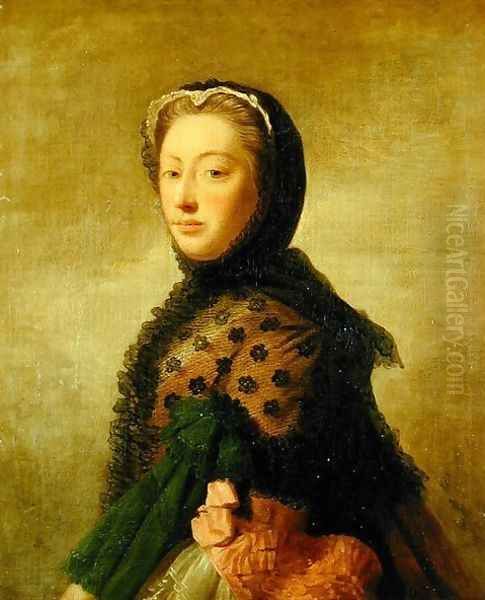Portrait of Augusta of Saxe-Gotha, Princess of Wales 1719-72 - view 1