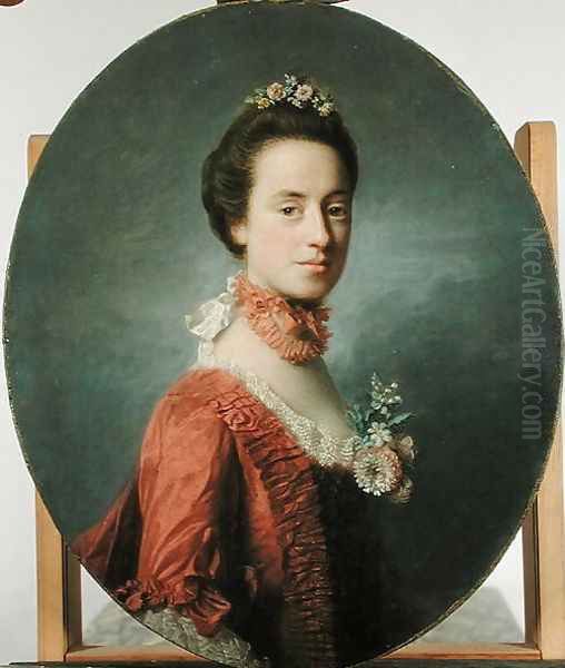 Mary Digges 1737-1829 Lady Robert Manners, c.1756 - view 1