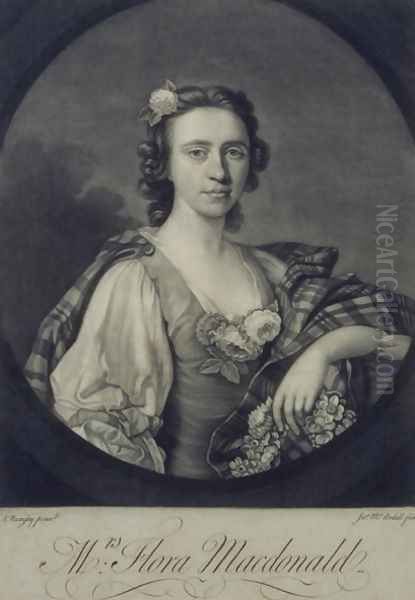 Flora MacDonald 1722-90, engraved by James Mc Ardell - view 1