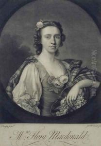 Flora MacDonald 1722-90, engraved by James Mc Ardell