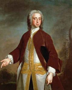 Portrait of Lord Sherard Manners, 6th son of the Duke of Rutland, before 1742